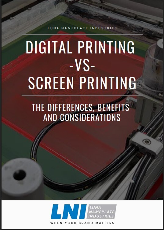Digital Printing vs Screen Printing eBook cover