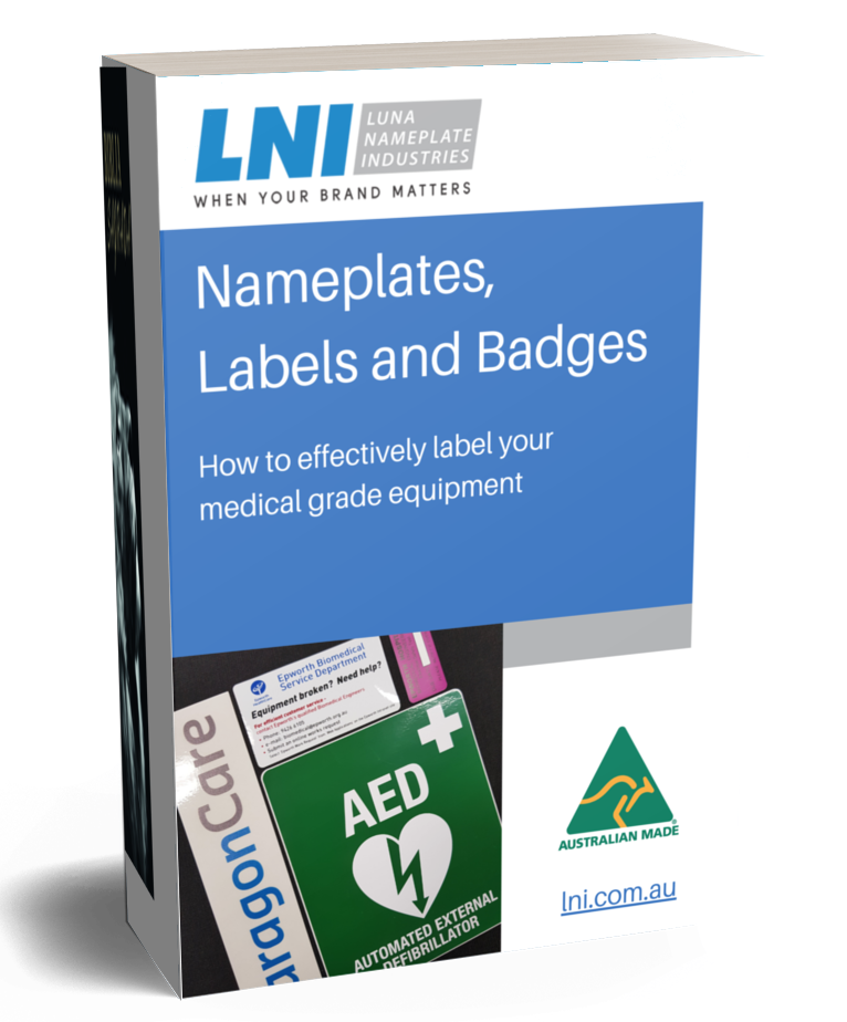 How to effectively label your medical grade equipment eBook Cover How to effectively label your medical grade equipment eBook Cover